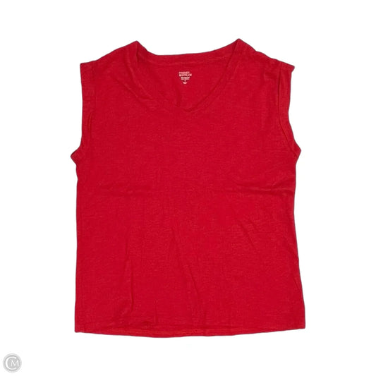 Top Short Sleeve By Market & Spruce In Red, Size: Xl