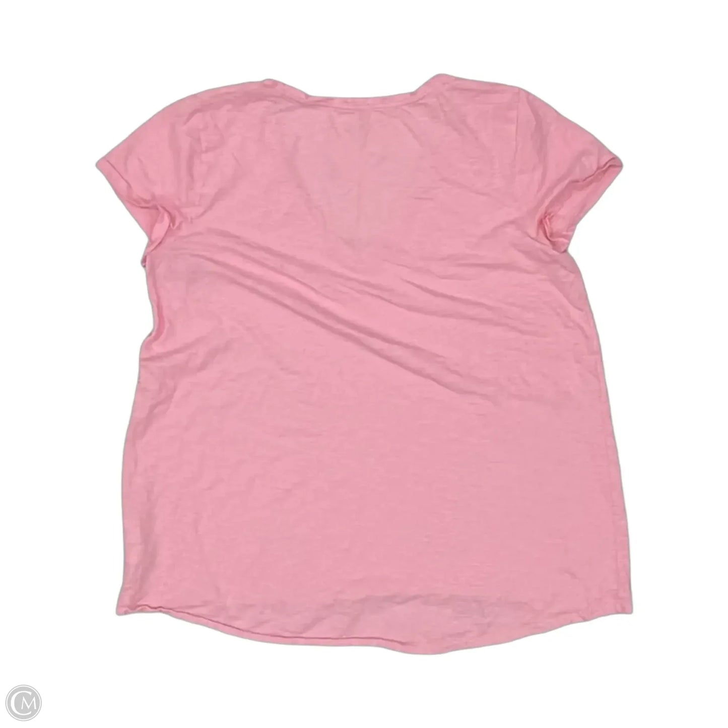 Top Short Sleeve Designer By Lilly Pulitzer In Pink, Size: Xl