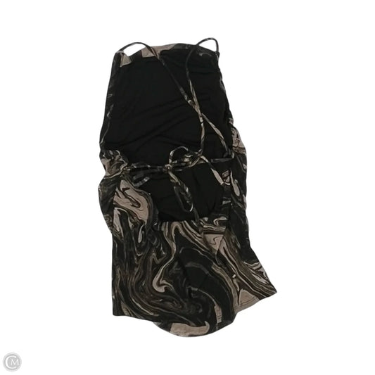 Blouse Sleeveless By Red In Black & Brown, Size: M