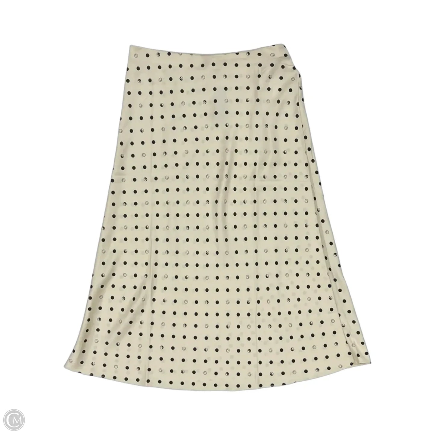 Skirt Midi By J. Crew In Black & Tan, Size: M