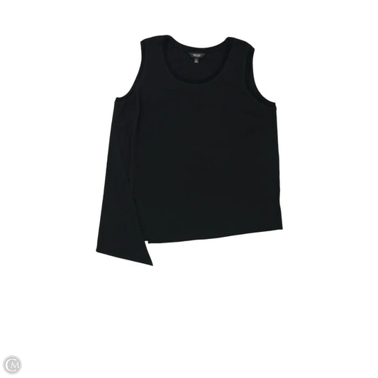 Blouse Sleeveless By Simply Vera In Black, Size: Xl