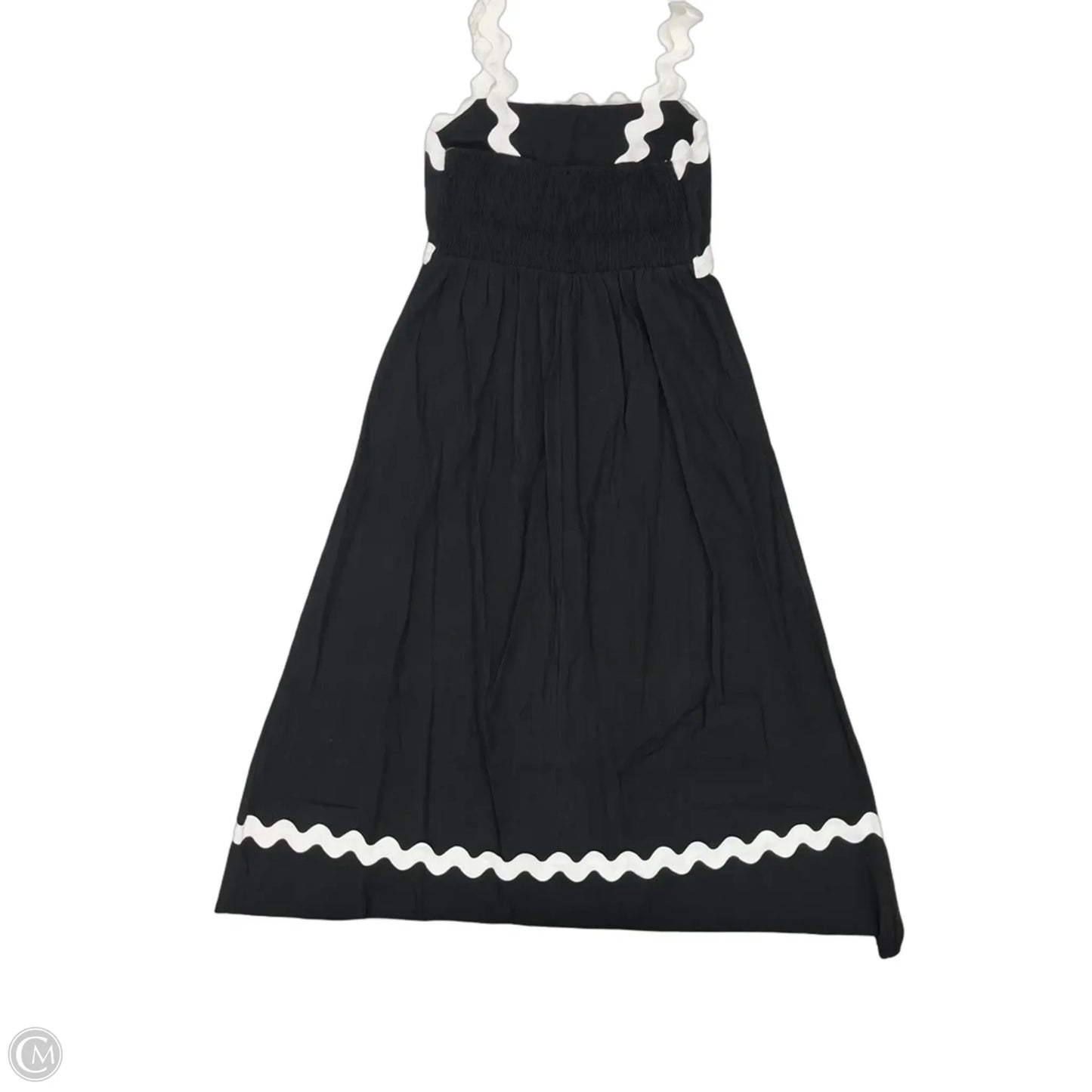 Dress Party Midi By Cmf In Black & White, Size: M