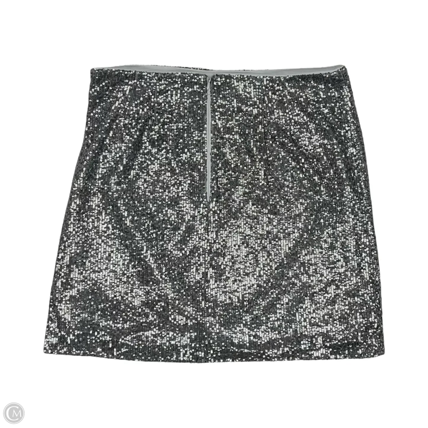 Skirt Mini & Short By Loft In Silver, Size: 10