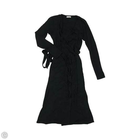 Dress Casual Midi By Good American In Black, Size: M