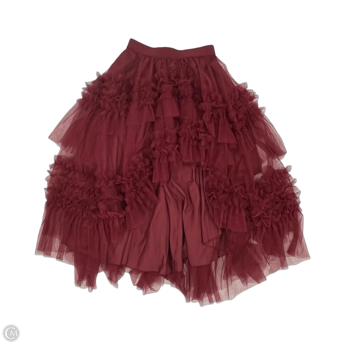 Skirt Midi By Cmf In Red, Size: M