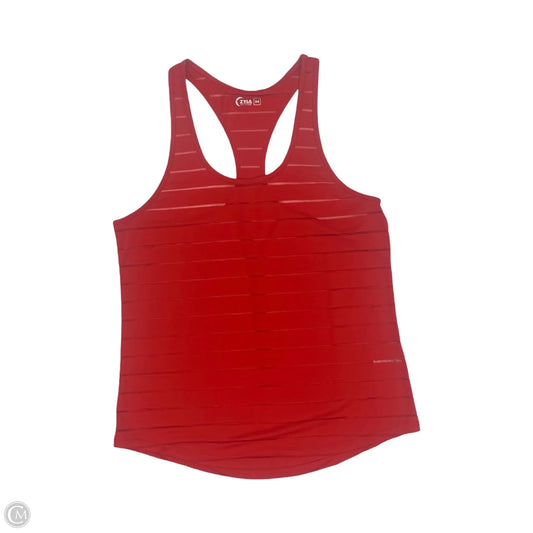 Athletic Tank Top By Zyia In Red, Size: M