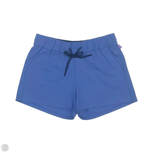 Athletic Shorts By Zyia In Blue, Size: M