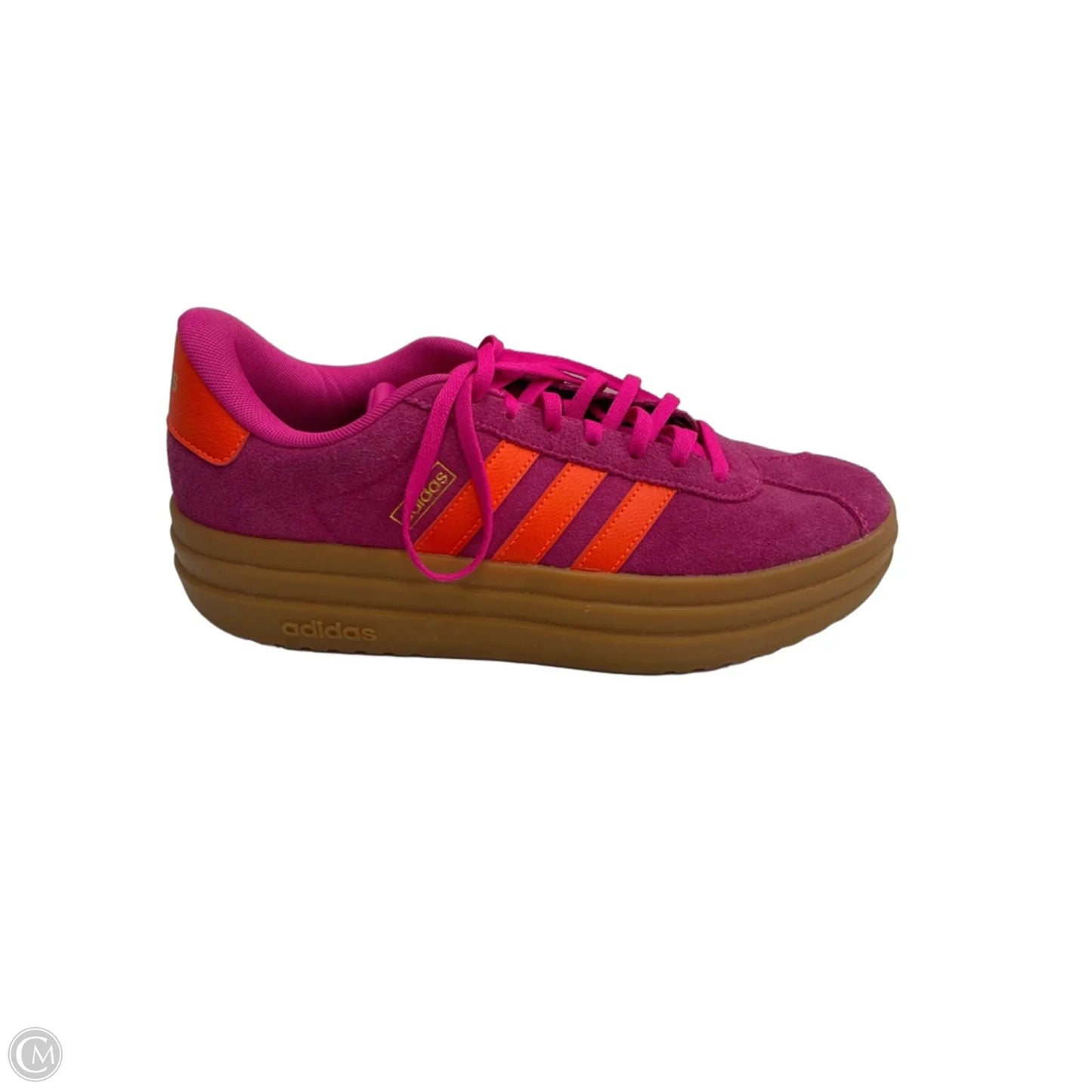 Shoes Sneakers By Adidas In Orange & Pink, Size: 10
