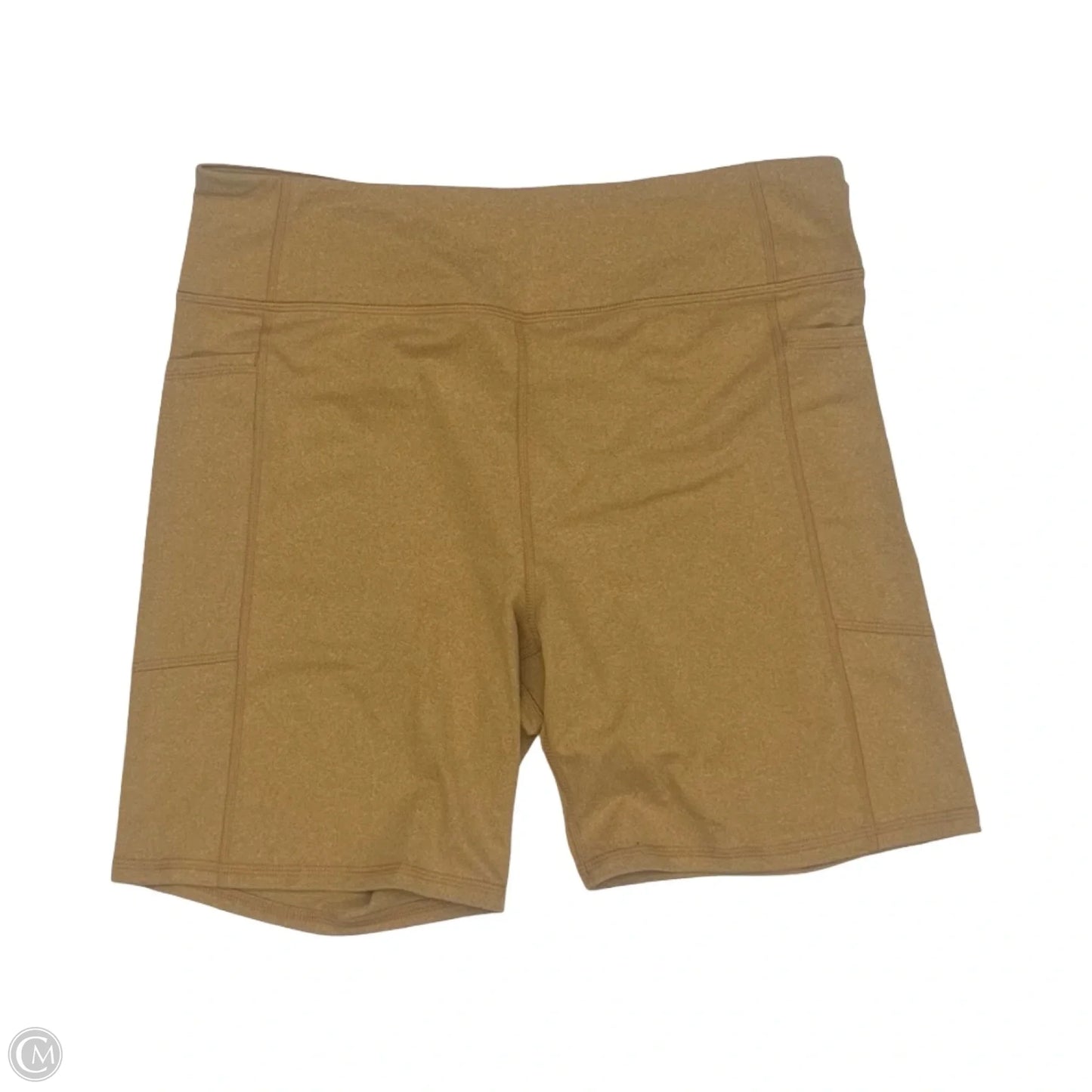 Athletic Shorts By Tek Gear In Brown, Size: Xl