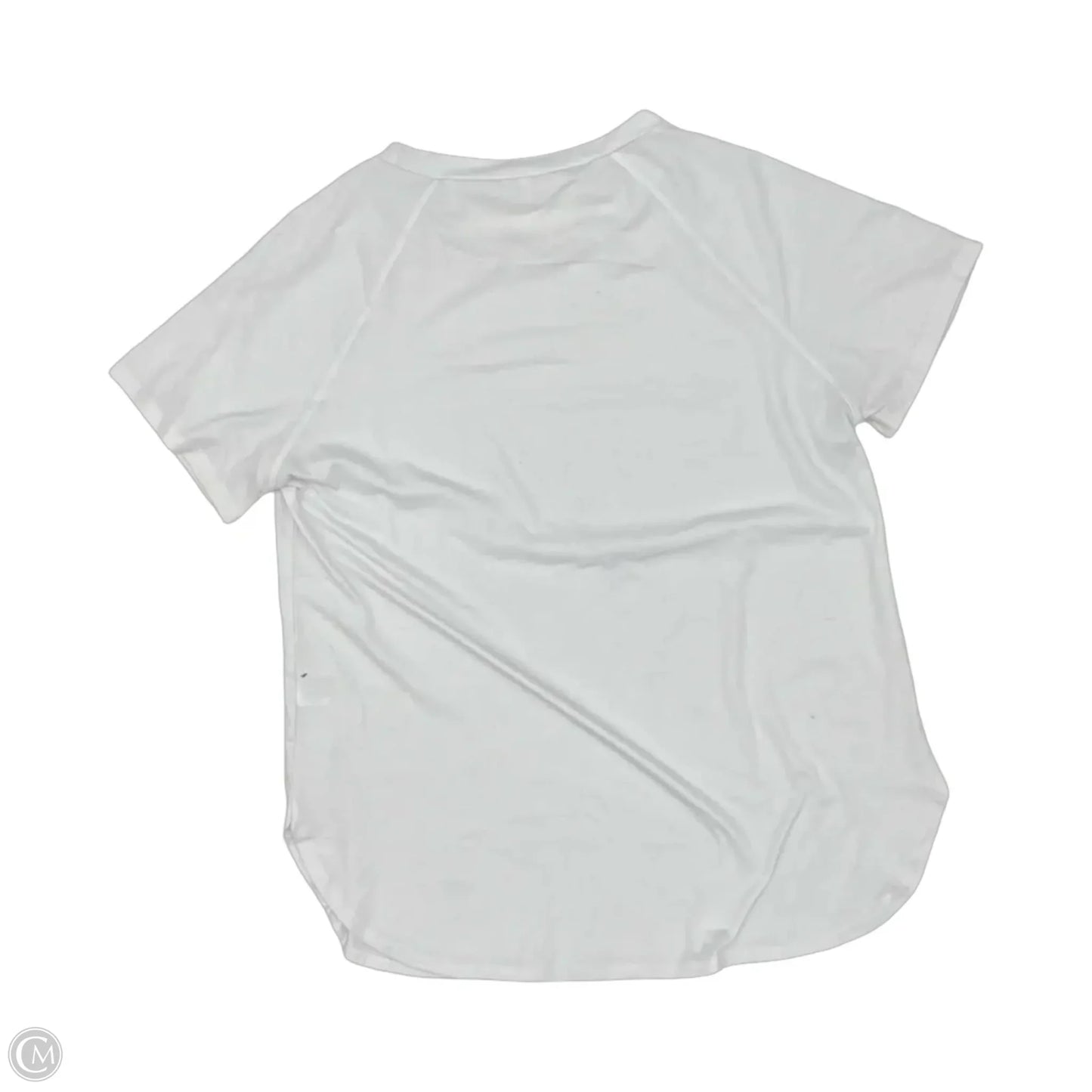 Top Short Sleeve By Cmf In White, Size: Xl
