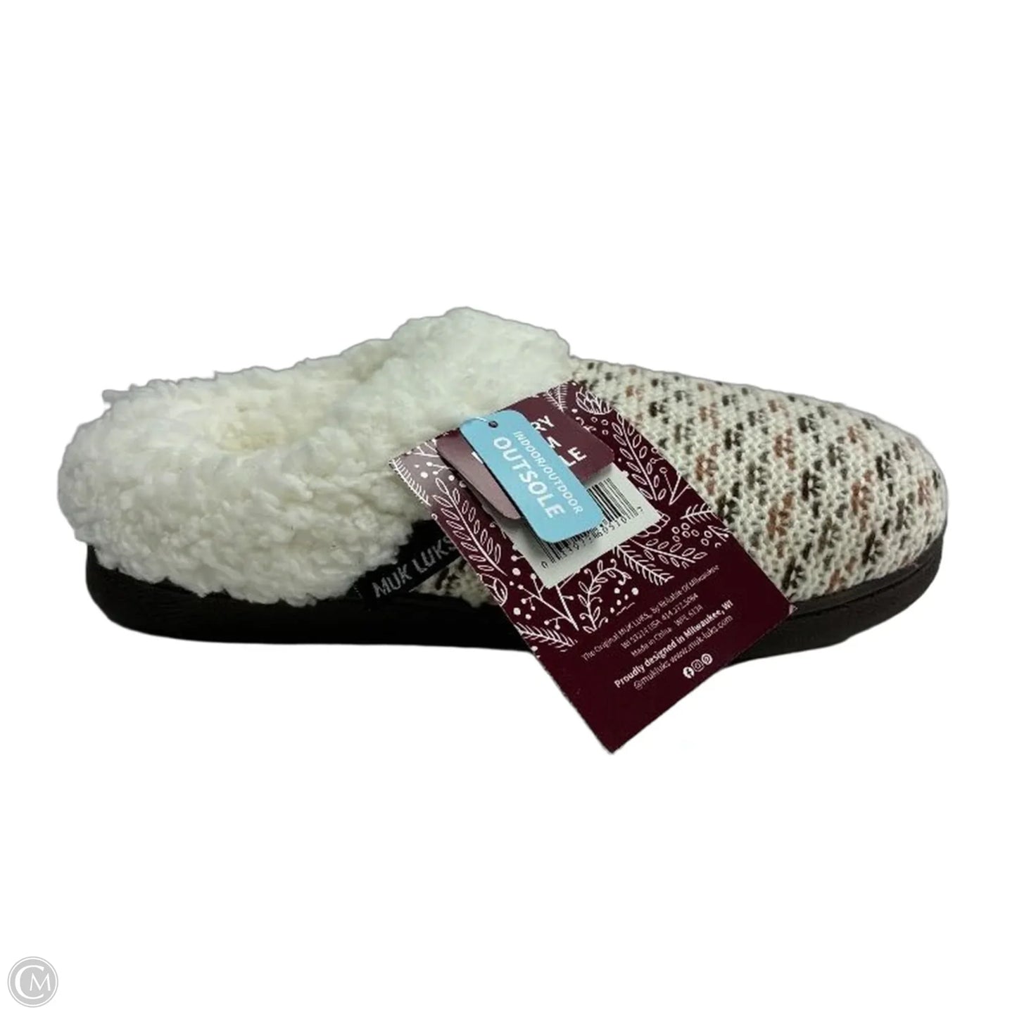 Slippers By Muk Luks In Cream, Size: 7
