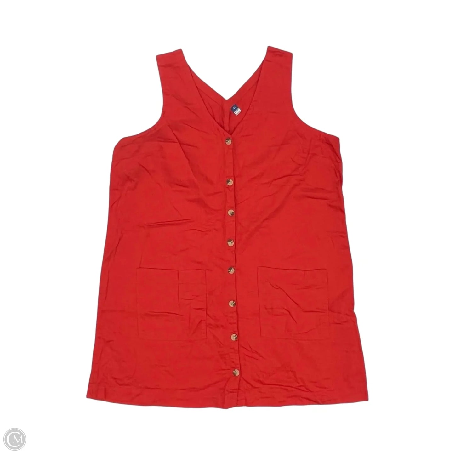 Dress Casual Short By Old Navy In Orange, Size: Xxl