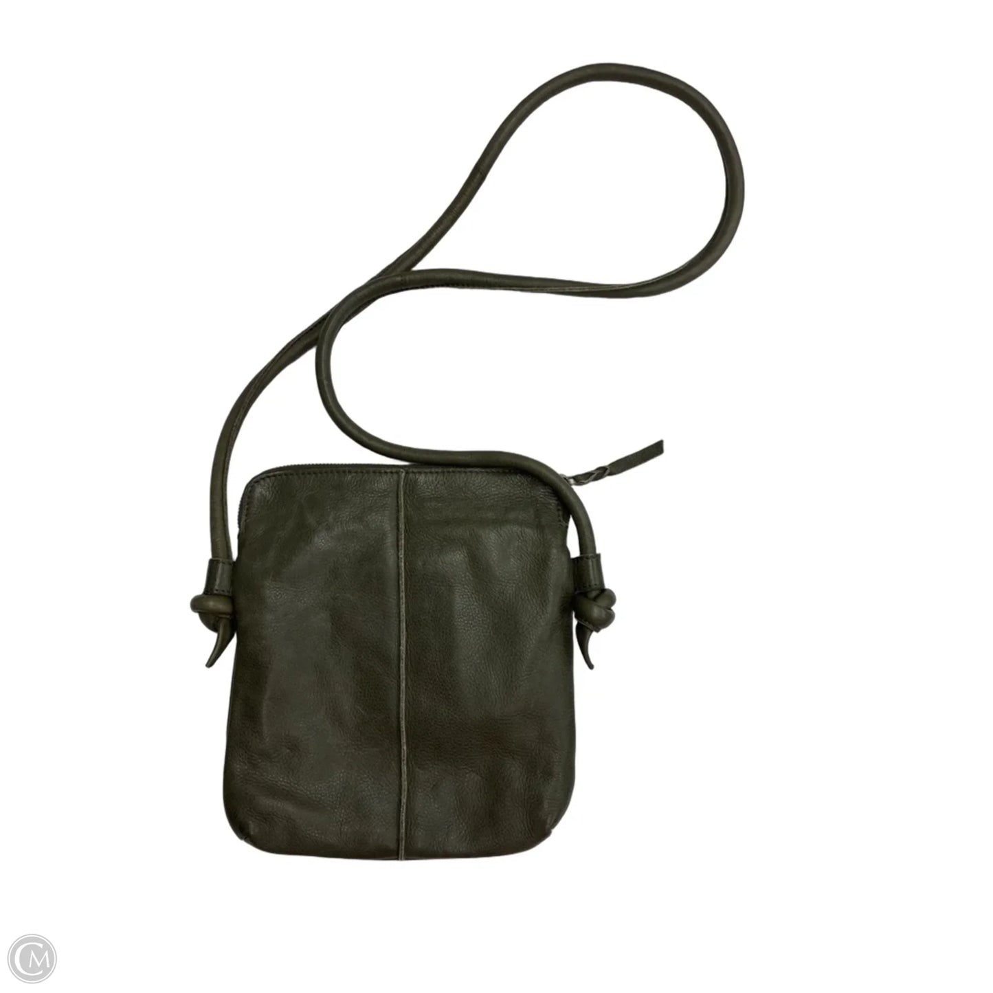 Crossbody Leather By Clothes Mentor, Size: Medium