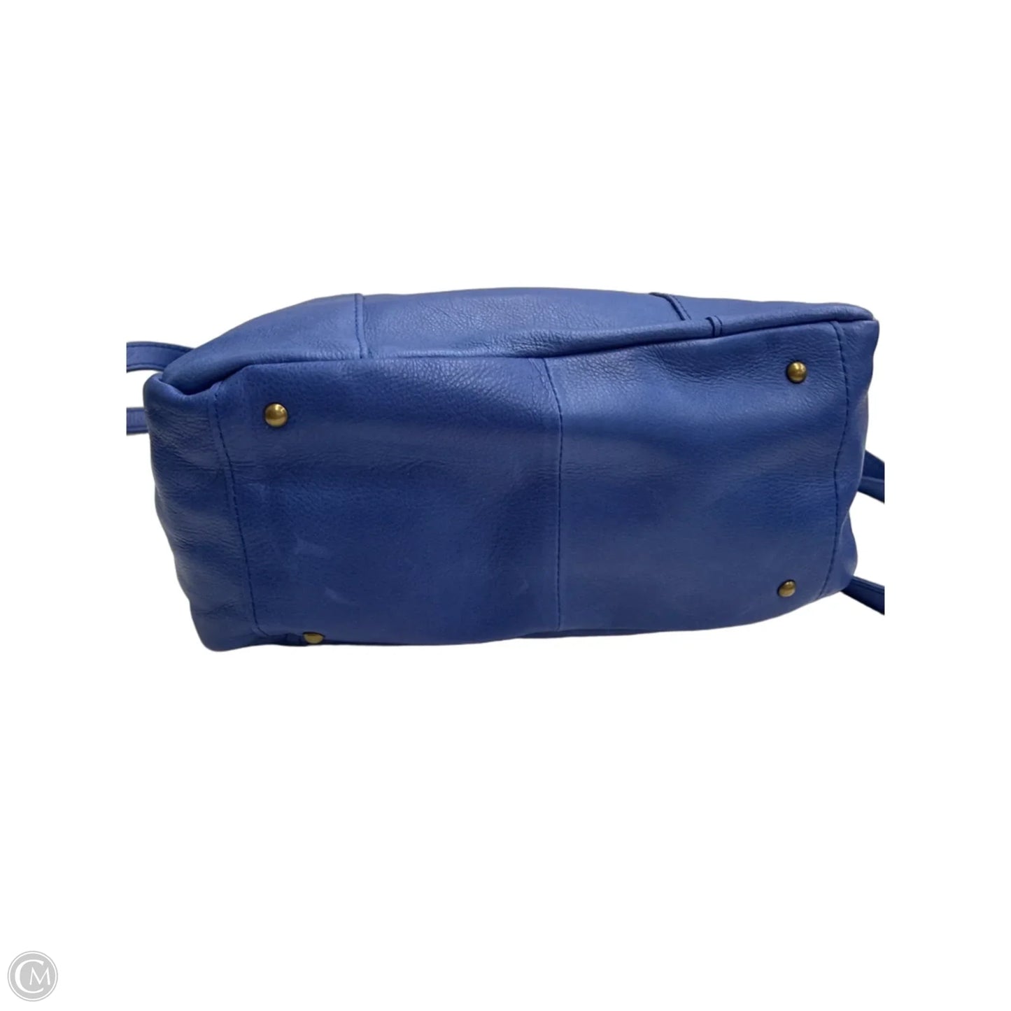 Handbag Leather By Clothes Mentor, Size: Medium