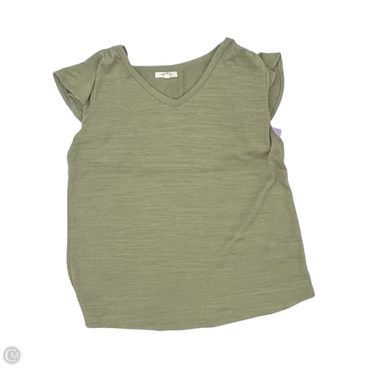 Top Short Sleeve By Maurices In Green, Size: Xs