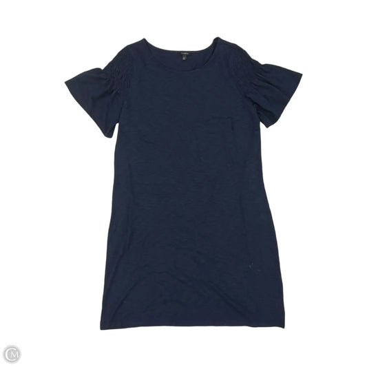 Dress Casual Midi By Talbots In Navy, Size: Xl