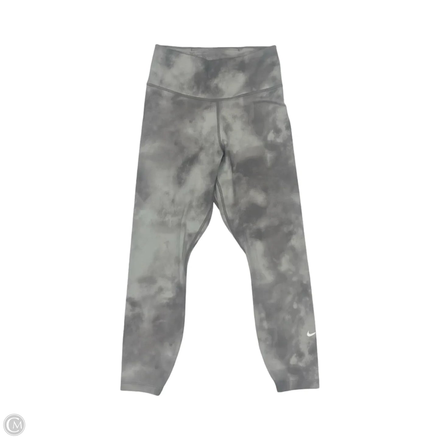 Athletic Leggings Capris By Nike In Grey, Size: Xs