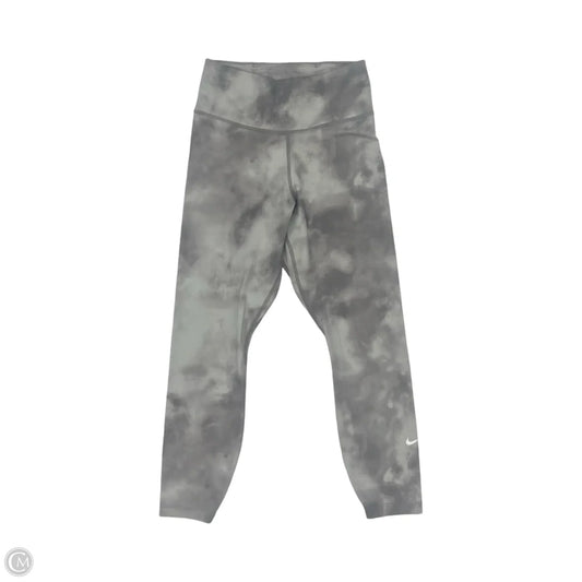 Athletic Leggings Capris By Nike In Grey, Size: Xs
