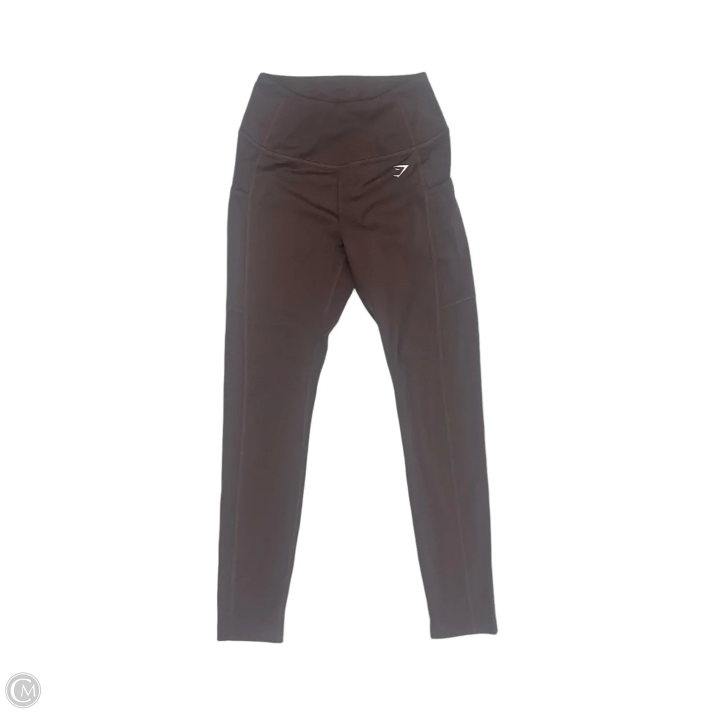 Athletic Leggings By Gym Shark In Brown, Size: S