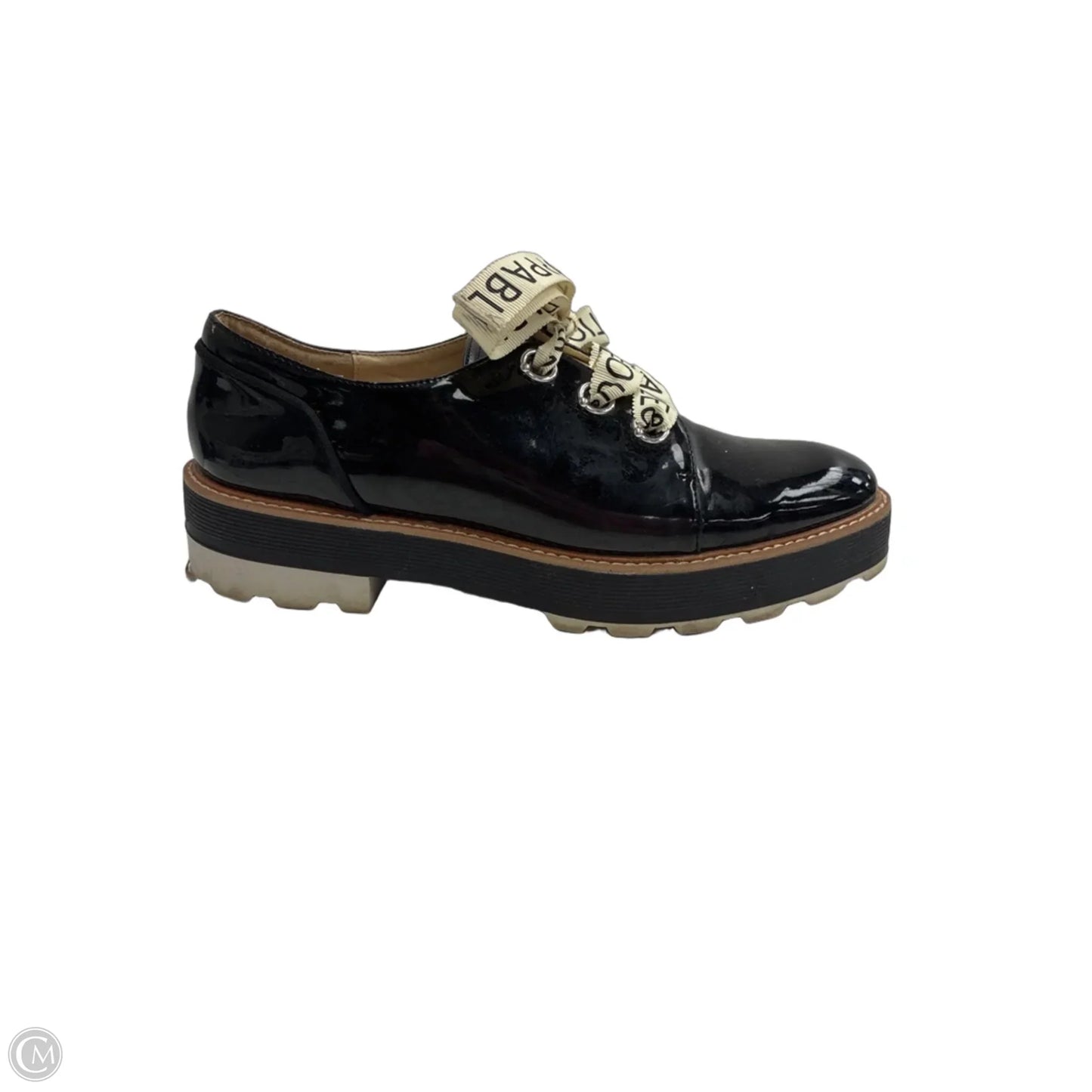 Shoes Flats By Zara In Black, Size: 9.5