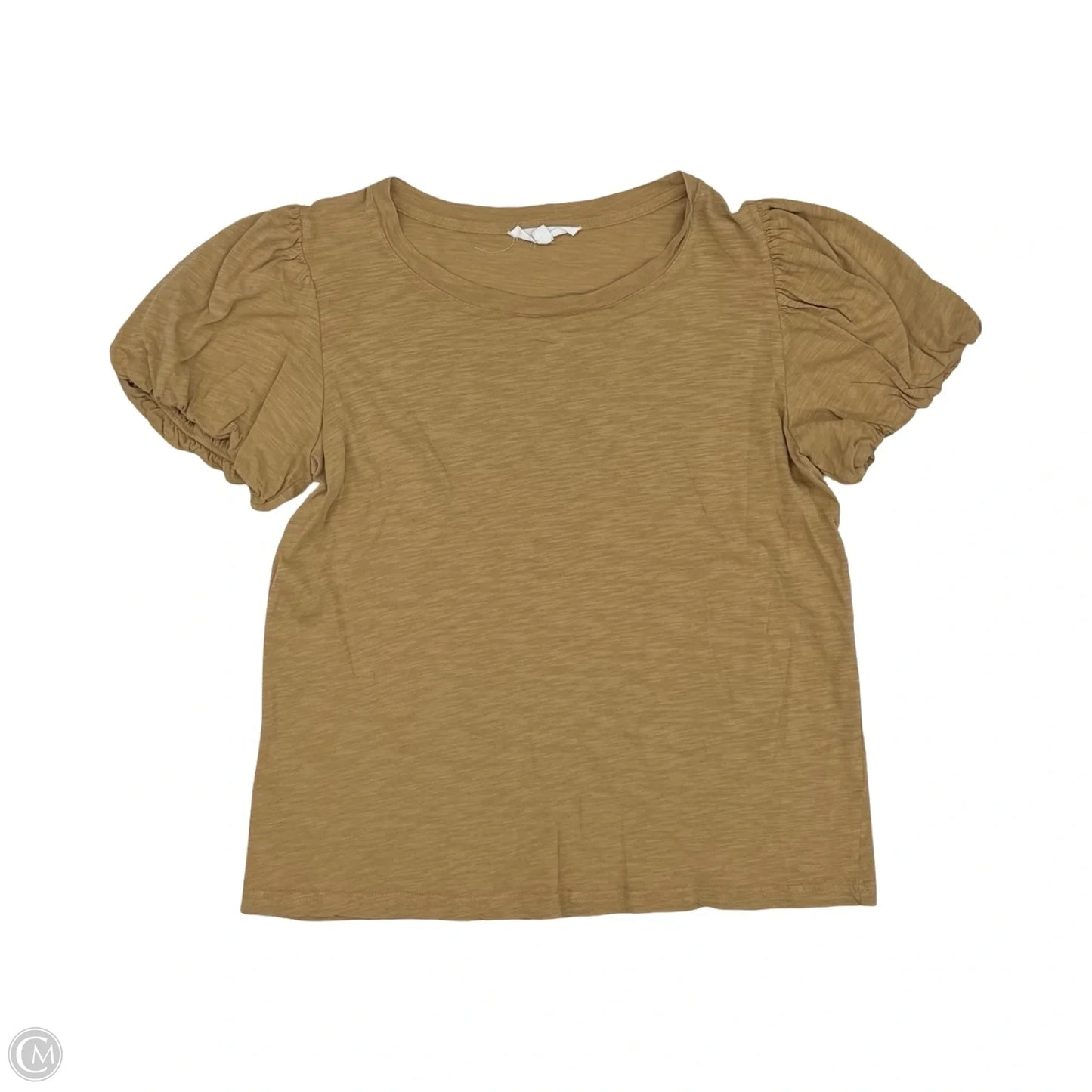 Top Short Sleeve By Jane And Delancey In Brown, Size: M