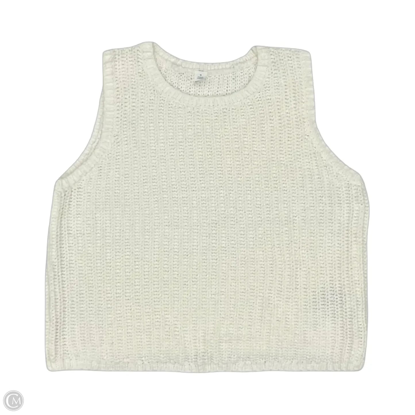 Top Sleeveless By Old Navy In Cream, Size: M