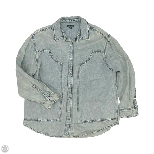 Jacket Denim By Wild Fable In Blue Denim, Size: L