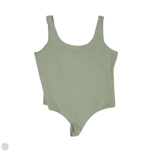 Bodysuit By Express In Green, Size: Xl