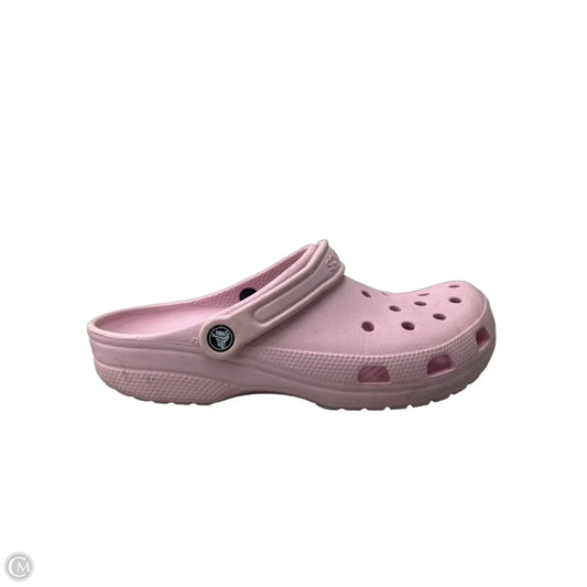 Sandals Sport By Crocs In Pink, Size: 11