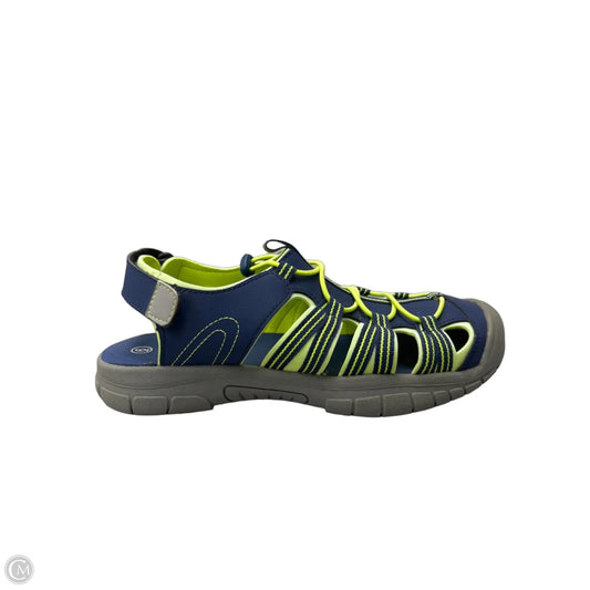 Sandals Sport By Dsg Outerwear In Blue & Green, Size: 6