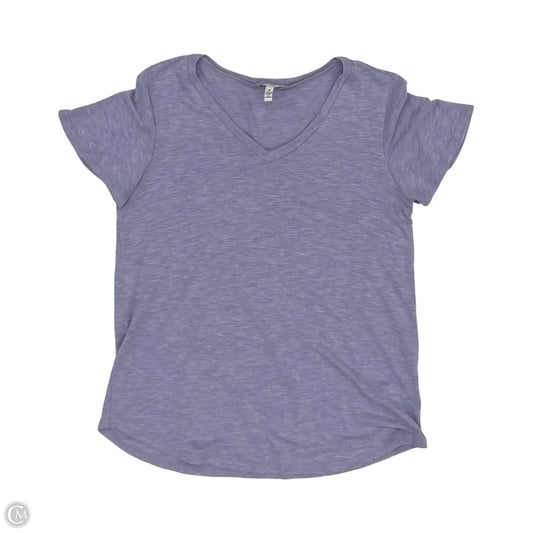 Top Short Sleeve By Jessica Simpson In Purple, Size: M