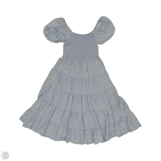 Dress Casual Midi By Zesica In Blue, Size: M