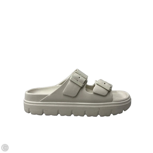 Sandals Flats By Cmf In Tan, Size: 10