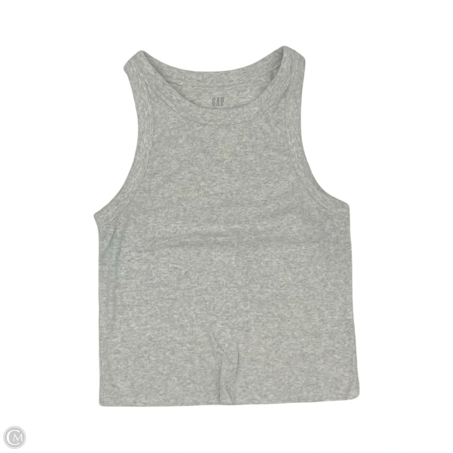 Tank Top By Gap In Grey, Size: M