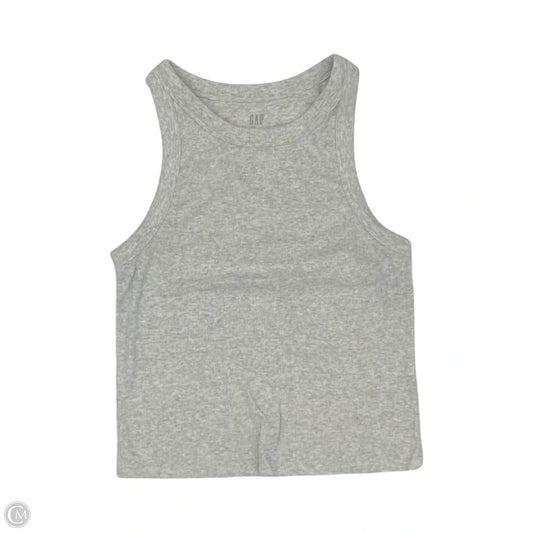 Tank Top By Gap In Grey, Size: M