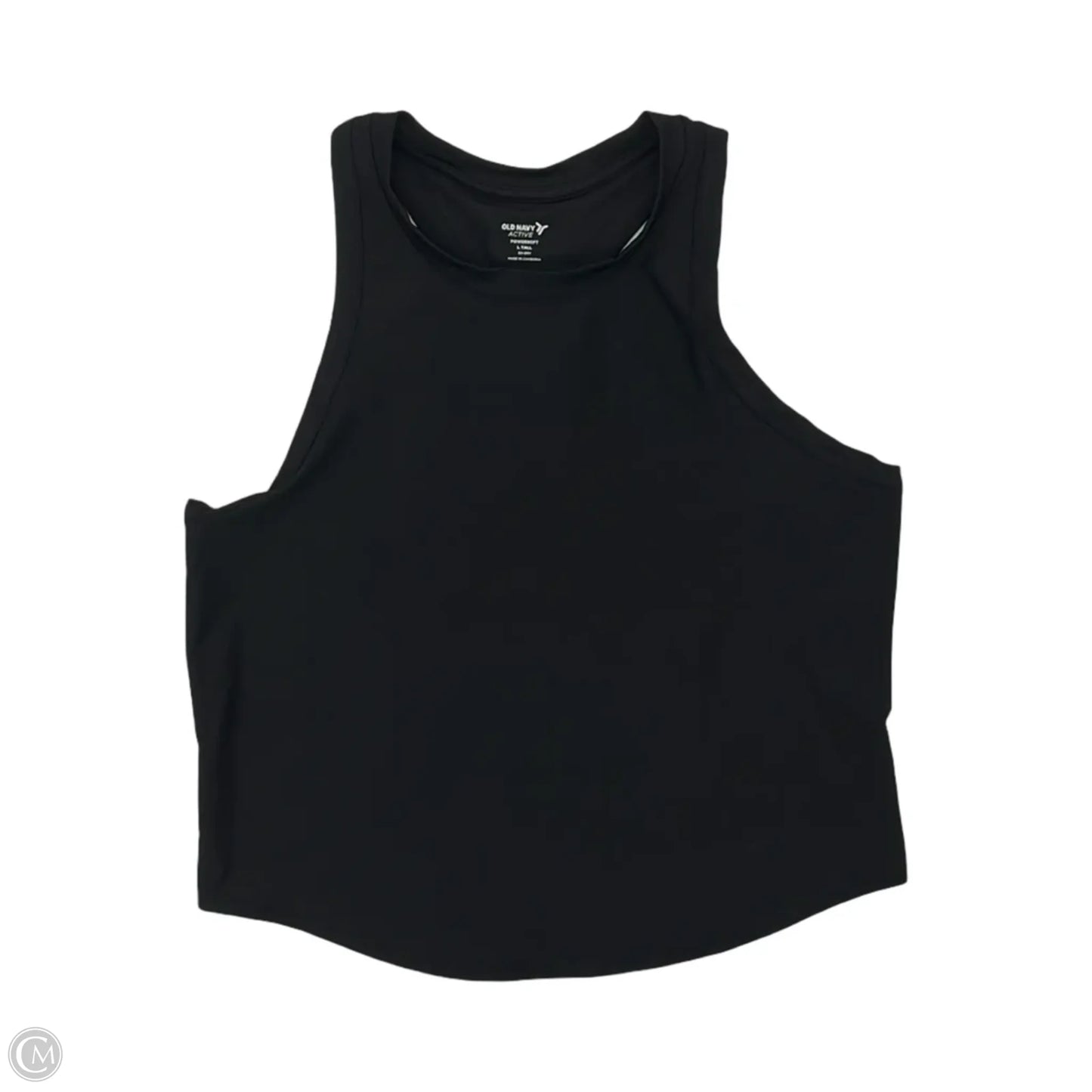 Athletic Tank Top By Old Navy In Black, Size: L