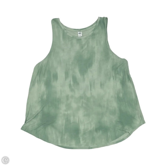 Tank Top By Old Navy In Green, Size: Xl