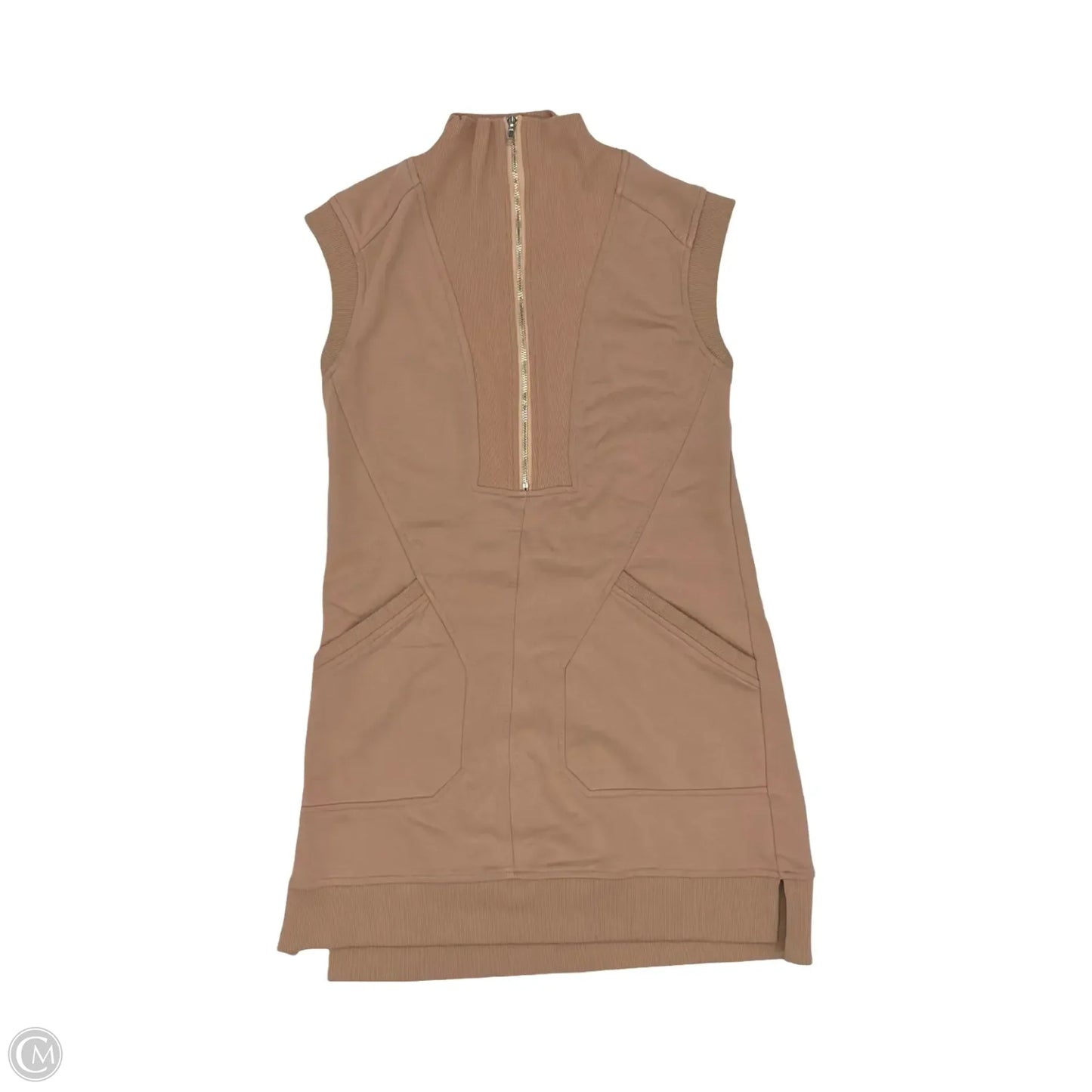 Dress Casual Short By Cmf In Brown, Size: M
