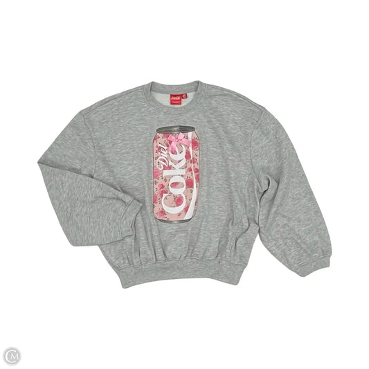 Sweatshirt Crewneck By Cmf In Grey, Size: Xxs