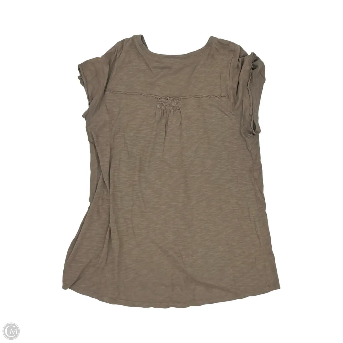 Top Short Sleeve By Torrid In Brown, Size: 1x