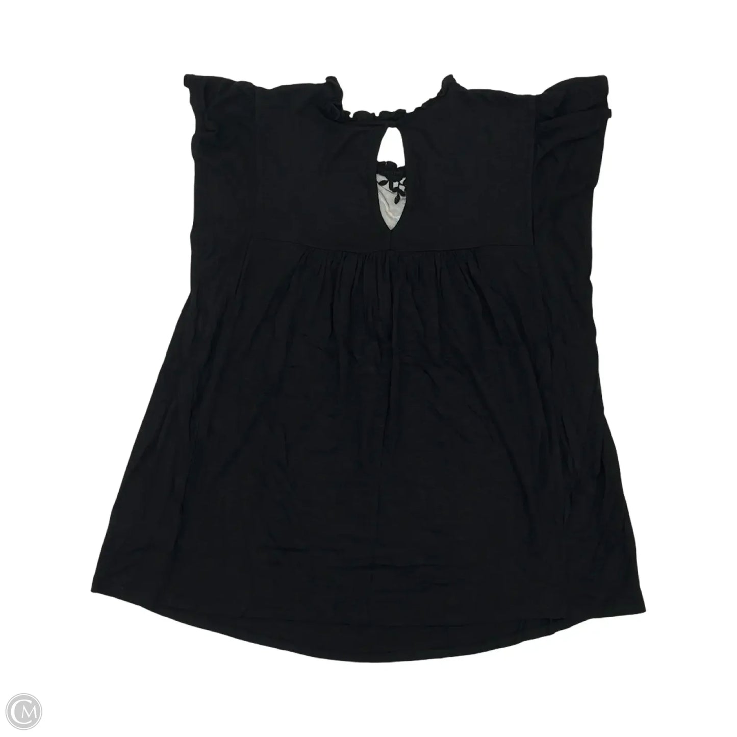 Top Short Sleeve By Torrid In Black, Size: 1x