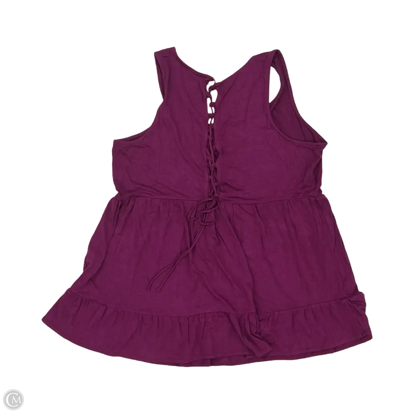 Tank Top By Torrid In Purple, Size: 1x