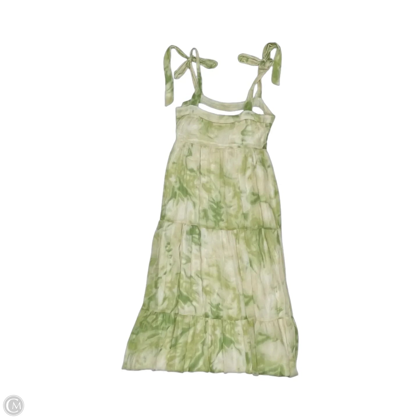 Dress Party Long By Line & Dot In Green & White, Size: Xs
