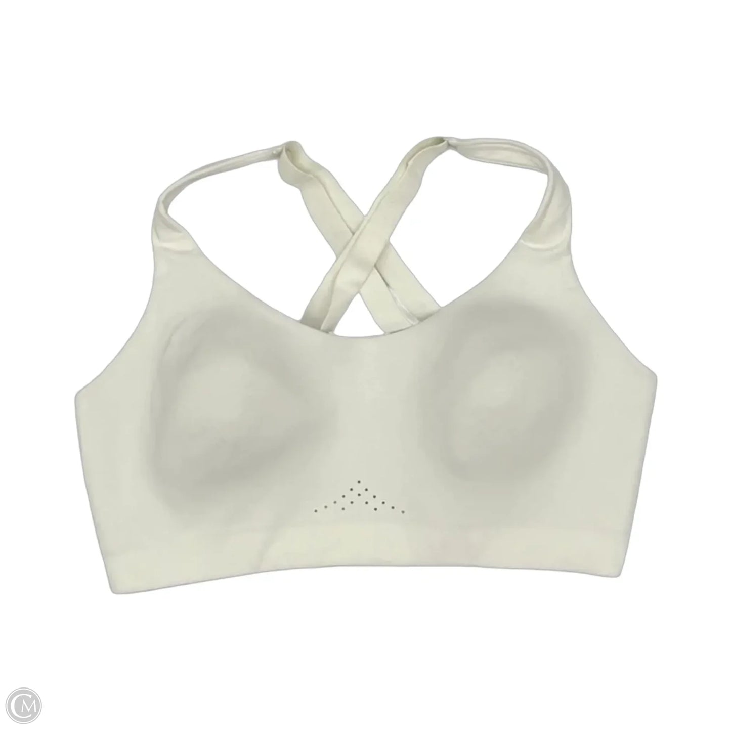 Athletic Bra By Old Navy In Cream, Size: L