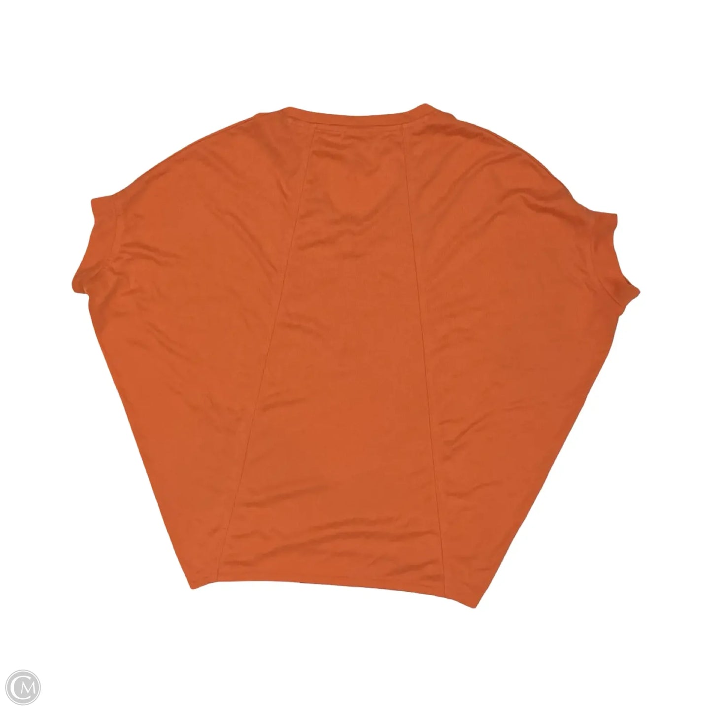 Top Short Sleeve By Chicos In Orange, Size: Xs