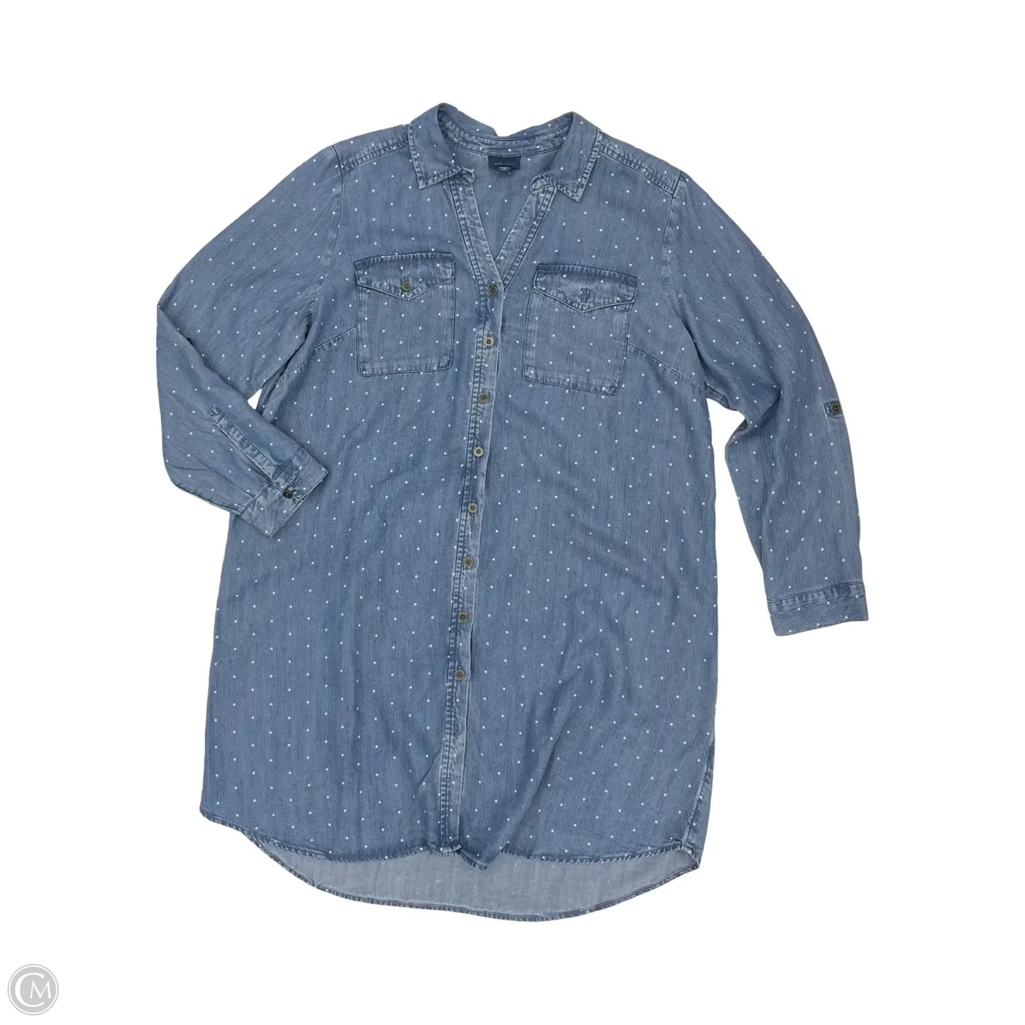 Dress Casual Short By J. Jill In Blue Denim, Size: Mp