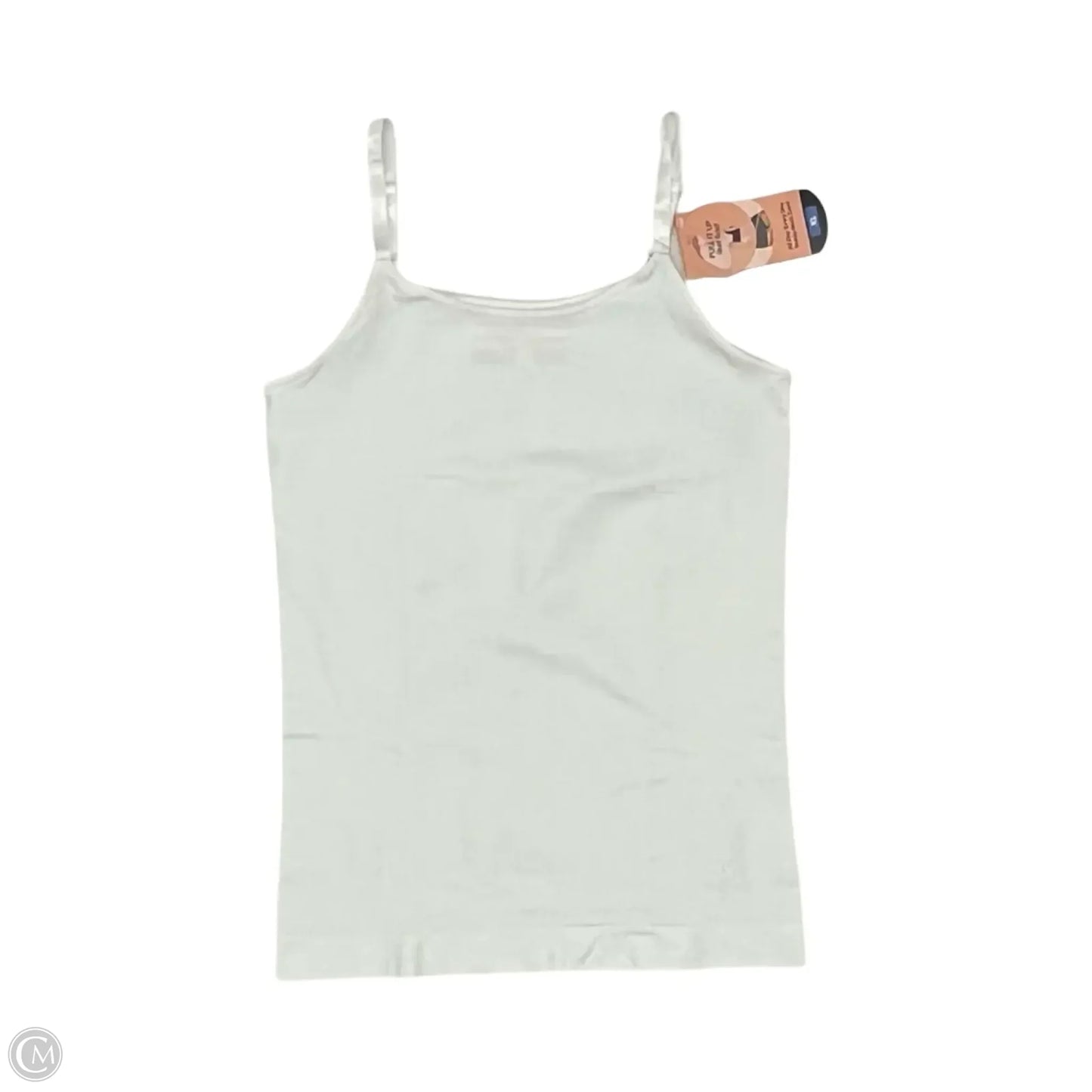 Top Cami By Clothes Mentor In White, Size: Xl