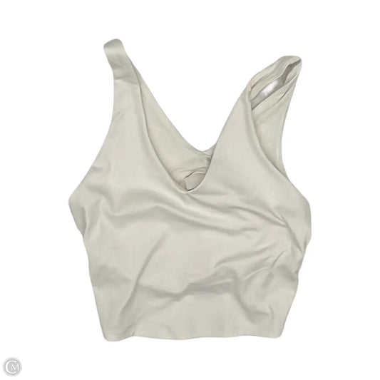 Athletic Tank Top By All In Motion In Cream, Size: M