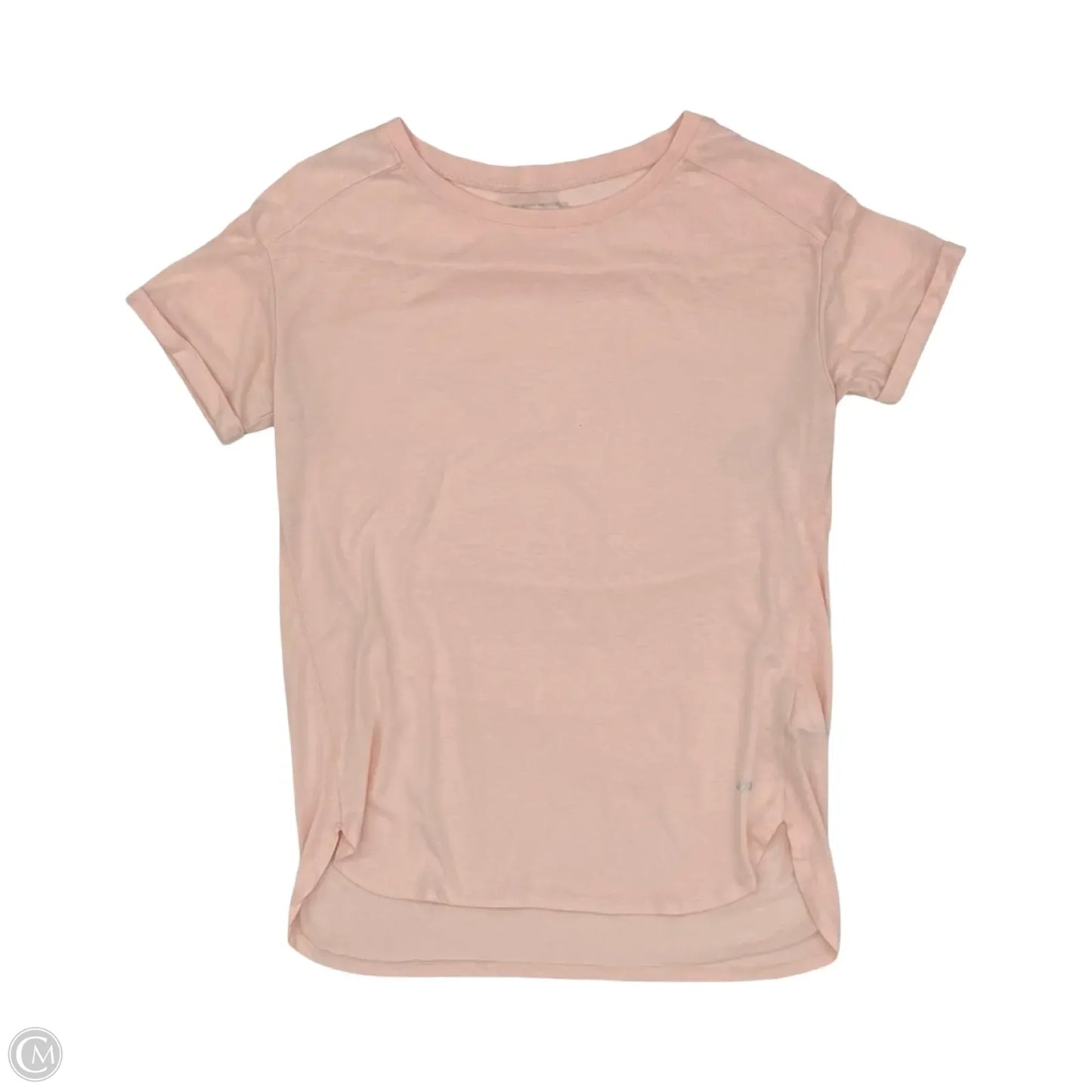 Top Short Sleeve By Amazon Essentials In Pink, Size: S
