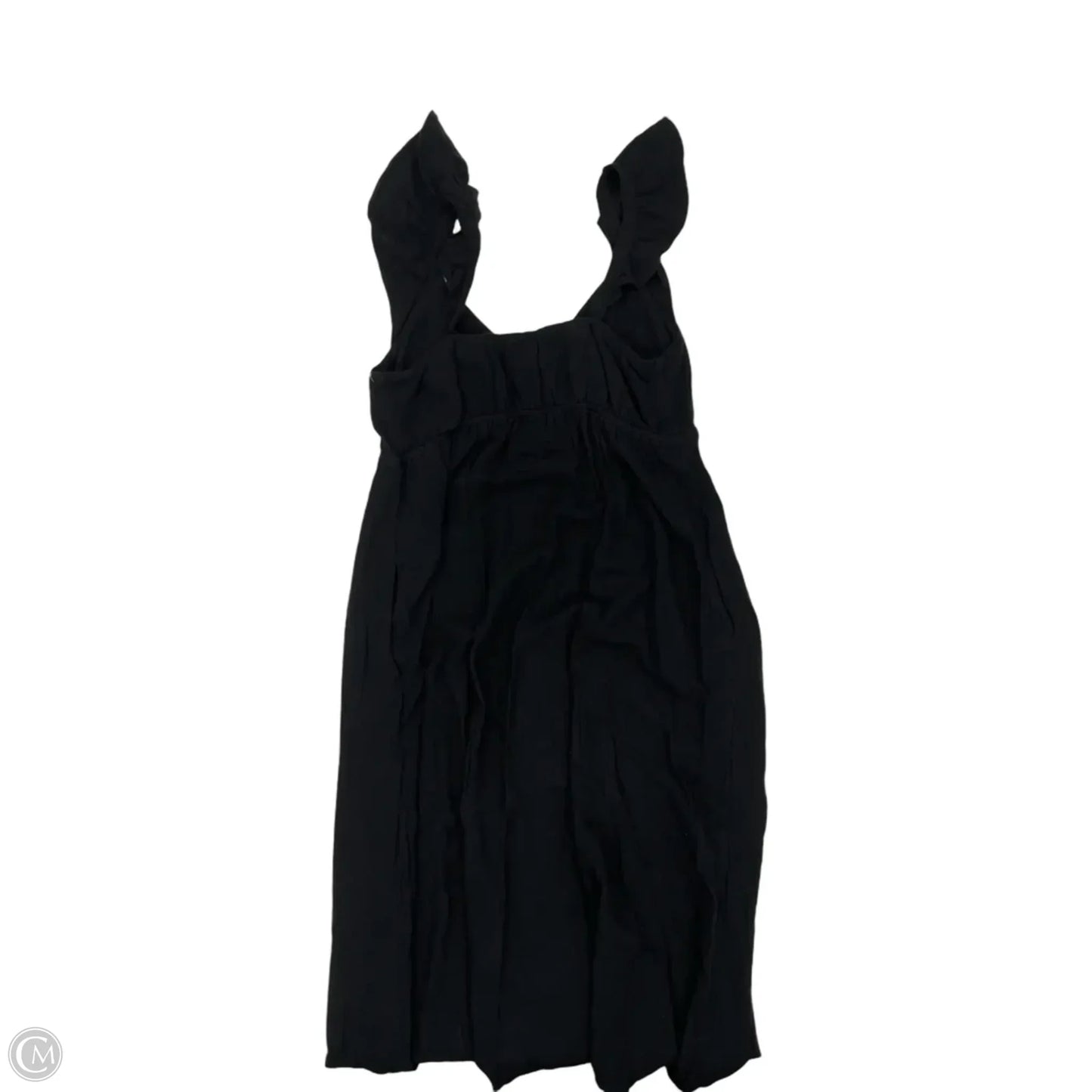 Dress Casual Midi By Time And Tru In Black, Size: M